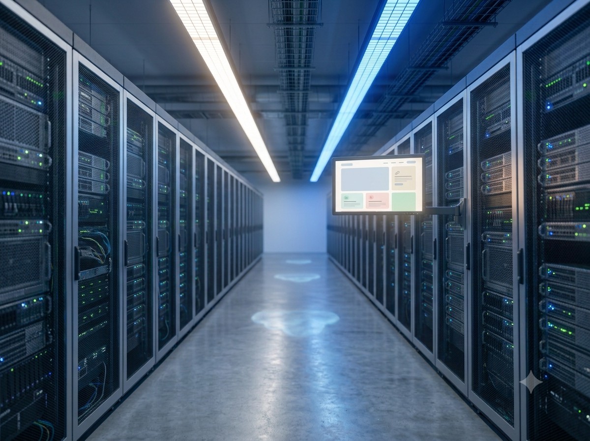 Web hosting server infrastructure